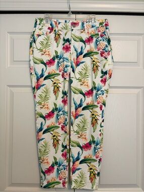 Tommy Bahama Tropical Denim Skinny Ankle Jeans  (US Size 8 )